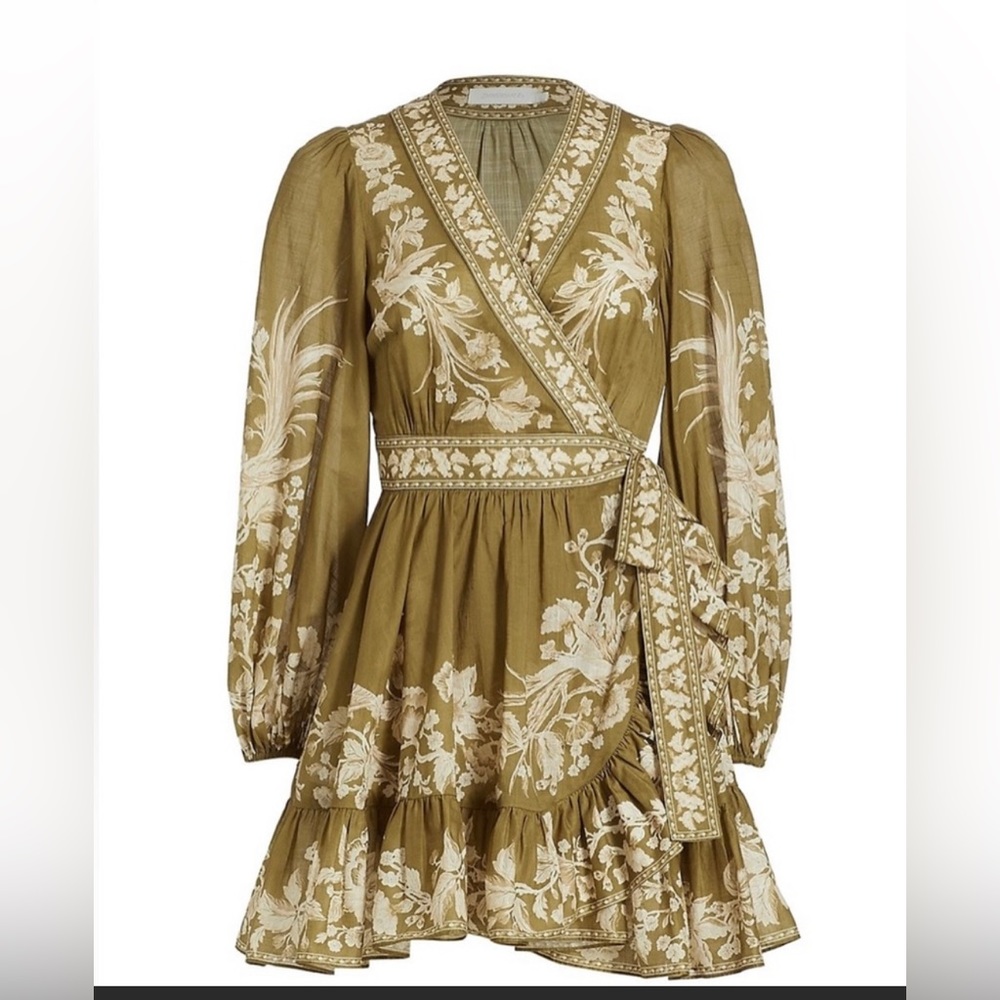 - Zimmerman Anneke Wrap dress